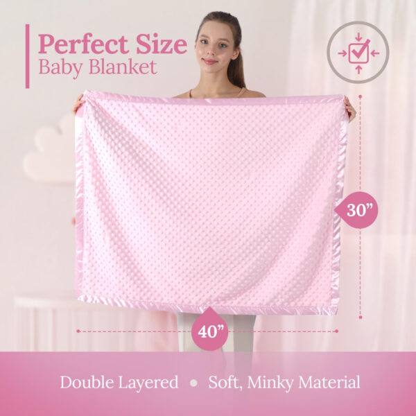 Baby Shower Gifts for Girls - Premium 10-Piece Baby Bundle | Baby Girl Gifts & Baby Gifts for Girls Newborn 0-6 Months | Keepsake Set with Blanket, Bibs, Lovey, Rattle & More