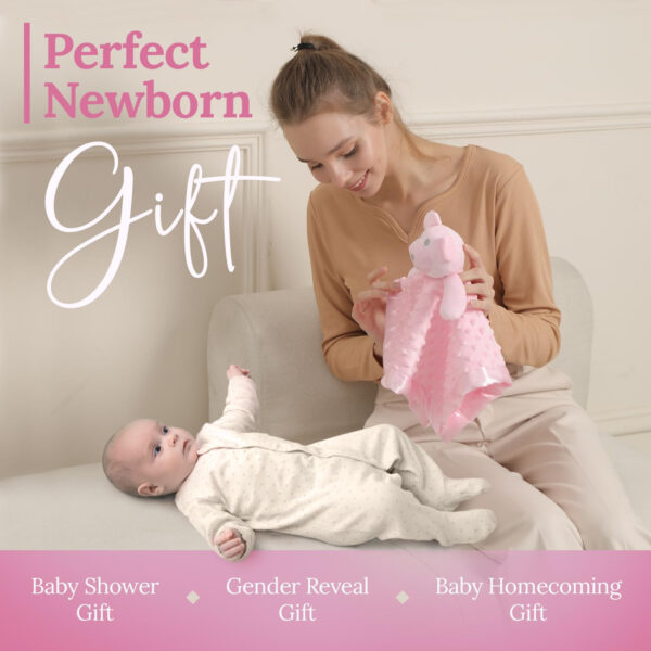 Baby Shower Gifts for Girls - Premium 10-Piece Baby Bundle | Baby Girl Gifts & Baby Gifts for Girls Newborn 0-6 Months | Keepsake Set with Blanket, Bibs, Lovey, Rattle & More