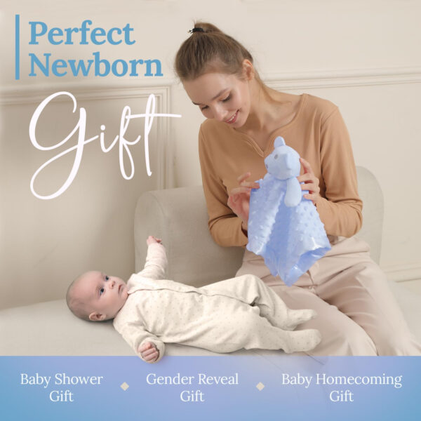 Baby Shower Gifts for Girls - Premium 10-Piece Baby Bundle | Baby Girl Gifts & Baby Gifts for Girls Newborn 0-6 Months | Keepsake Set with Blanket, Bibs, Lovey, Rattle & More