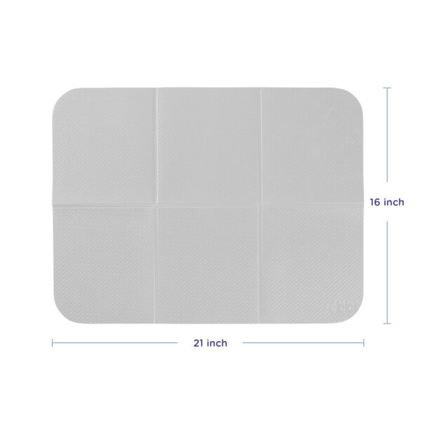 688c53bd50631db7cb67430f3975fd1905eb51b9f23721b194308.jpg Ubbi On-The-Go Diaper Changing Baby Mat, Soft and Comfortable Diaper Bag Accessory Must Have for Newborns, Easy to Clean, Portable Folding Pad, Baby Traveling Accessories, Taupe