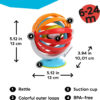 Baby Einstein Sticky Spinner BPA-free Suction Cup High Chair Activity Toy and Tray Toy for Early Development, 3mo+