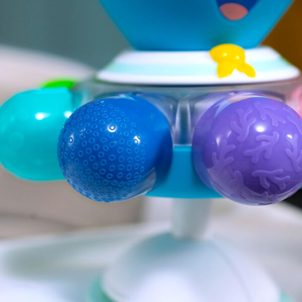 Baby Einstein Sticky Spinner BPA-free Suction Cup High Chair Activity Toy and Tray Toy for Early Development, 3mo+