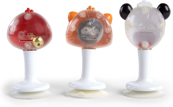 Baby Einstein Sticky Spinner BPA-free Suction Cup High Chair Activity Toy and Tray Toy for Early Development, 3mo+