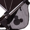 Disney Baby by J.L. Childress Side Sling Cargo Net, Stroller Organizer & Storage, Mickey Black
