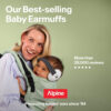 Alpine Muffy Baby Ear Protection for Babies and Toddlers up to 36 Months - CE & ANSI Certified - Noise Reduction Earmuffs - Comfortable Baby Headphones Against Hearing Damage & Improves Sleep - Green