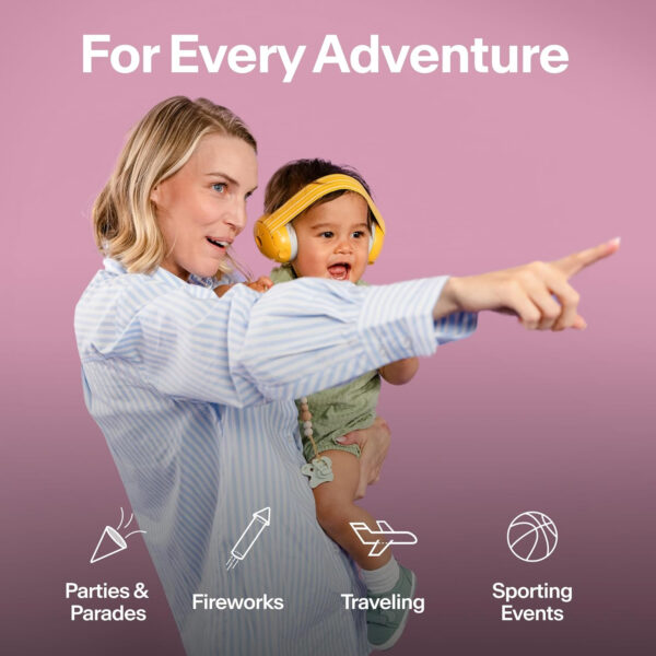 Alpine Muffy Baby Ear Protection for Babies and Toddlers up to 36 Months - CE & ANSI Certified - Noise Reduction Earmuffs - Comfortable Baby Headphones Against Hearing Damage & Improves Sleep - Green