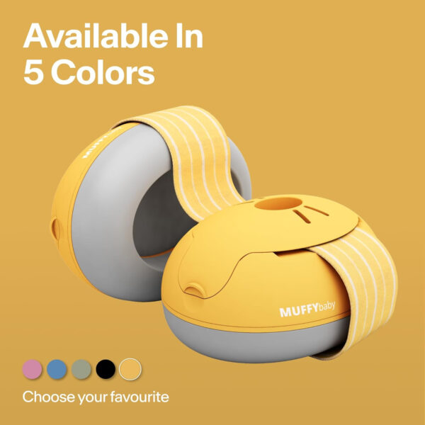 Alpine Muffy Baby Ear Protection for Babies and Toddlers up to 36 Months - CE & ANSI Certified - Noise Reduction Earmuffs - Comfortable Baby Headphones Against Hearing Damage & Improves Sleep - Green