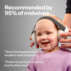 Alpine Muffy Baby Ear Protection for Babies and Toddlers up to 36 Months - CE & ANSI Certified - Noise Reduction Earmuffs - Comfortable Baby Headphones Against Hearing Damage & Improves Sleep - Green
