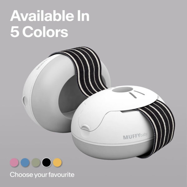 Alpine Muffy Baby Ear Protection for Babies and Toddlers up to 36 Months - CE & ANSI Certified - Noise Reduction Earmuffs - Comfortable Baby Headphones Against Hearing Damage & Improves Sleep - Green